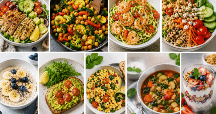 10 Easy and Delicious Healthy 15-Minute Recipes for Busy Women Who Want to Lose Weight