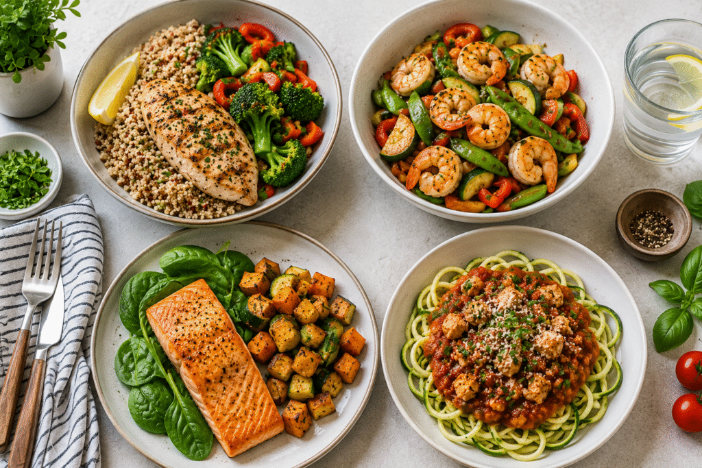 Healthy 20-Minute Dinner for Weight Loss: 4 Quick Ideas