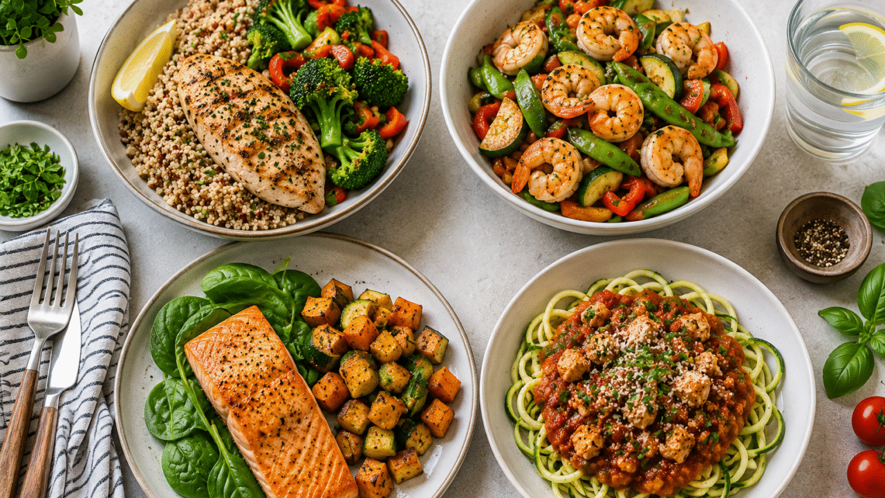 Healthy 20-Minute Dinner for Weight Loss: 4 Quick Ideas