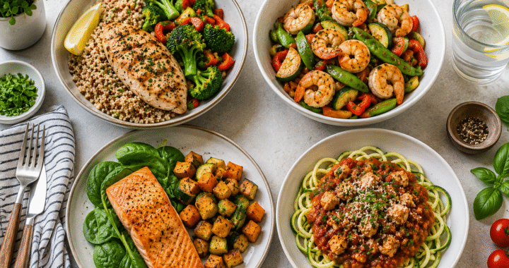 Healthy 20-Minute Dinner for Weight Loss: 4 Quick Ideas