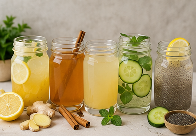 Homemade overnight weight loss drinks for a healthy lifestyle
