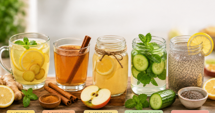 5 best overnight weight loss drinks made with natural ingredients