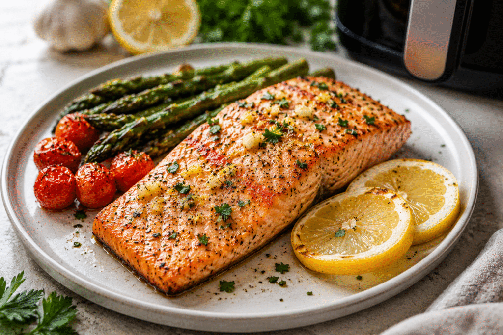 healthy air fryer salmon recipe