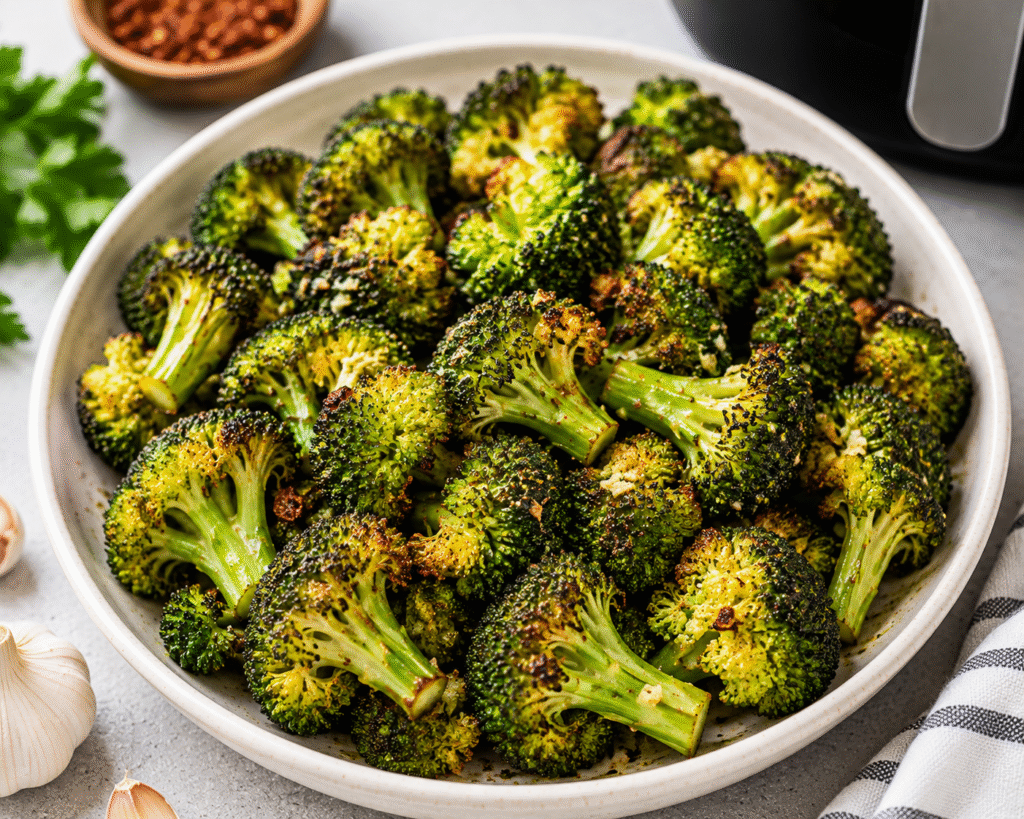Healthy Air Fryer Broccoli
