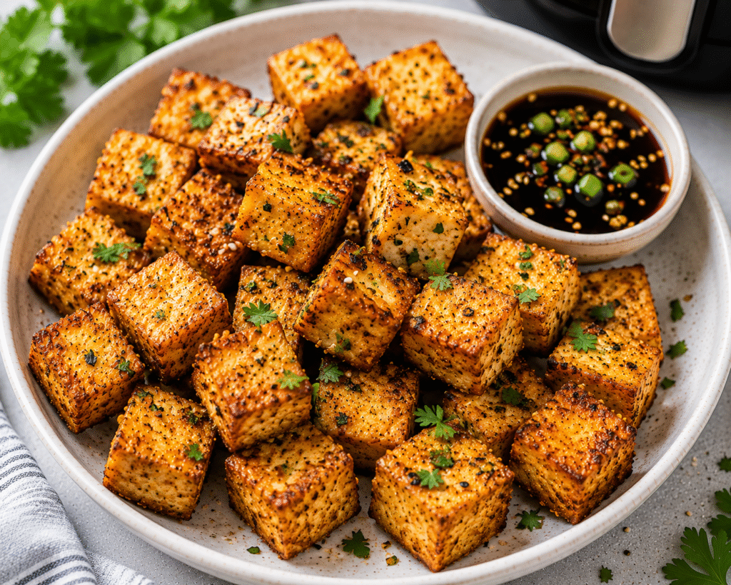 healthy air fryer tofu recipe